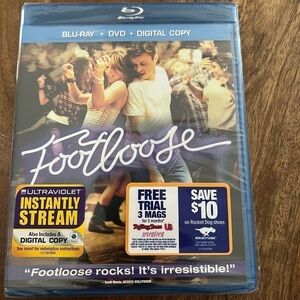 New Blu-Ray + DVD + Digital Copy Footloose 2011